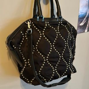 ALEXANDER WANG emile trapeze studded purse bag with shoulder strap never used